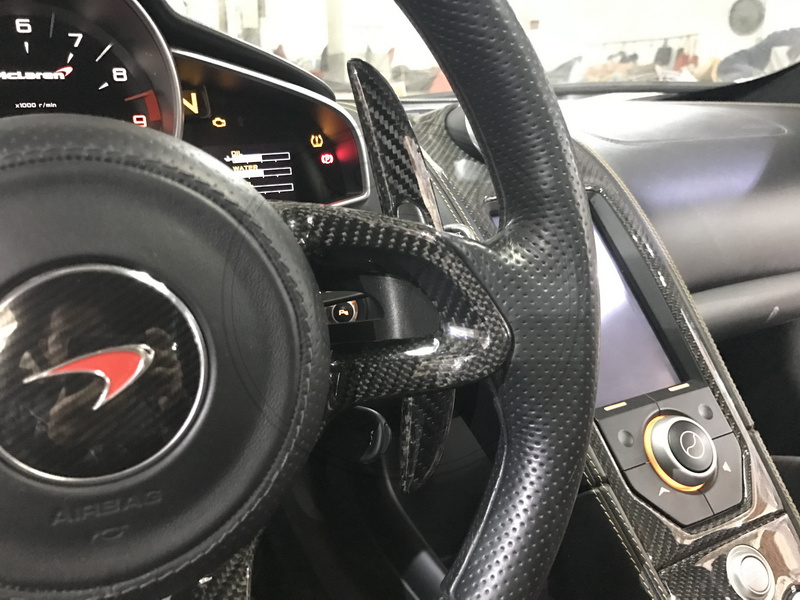 2011-2014 McLaren MP4 12C Steering Wheel Cover