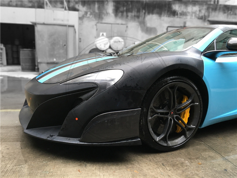 2011-2014 McLaren MP4 12C 675LT Style Front Bumper Need 650S Headlight