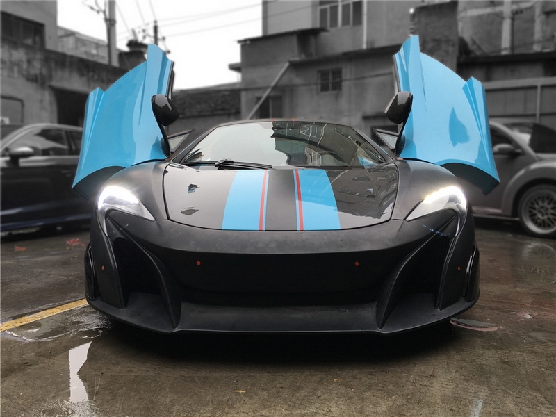 2011-2014 McLaren MP4 12C 675LT Style Front Bumper Need 650S Headlight