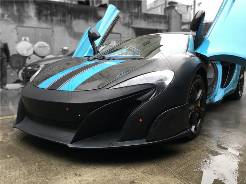 2011-2014 McLaren MP4 12C 675LT Style Front Bumper Need 650S Headlight