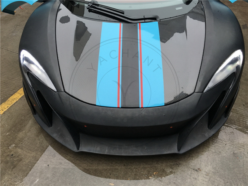 2011-2014 McLaren MP4 12C 675LT Style Front Bumper Need 650S Headlight