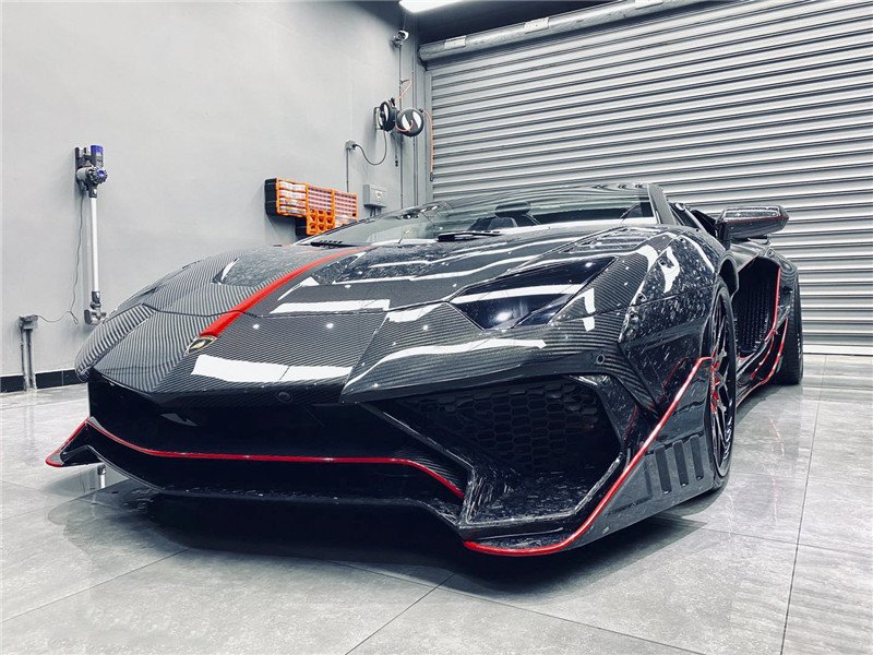 2011-2017 Lamborghini Aventador Coupe / Roarster SV Style Front Bumper