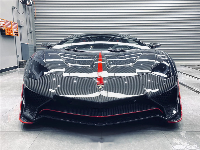 2011-2017 Lamborghini Aventador Coupe / Roarster SV Style Front Bumper