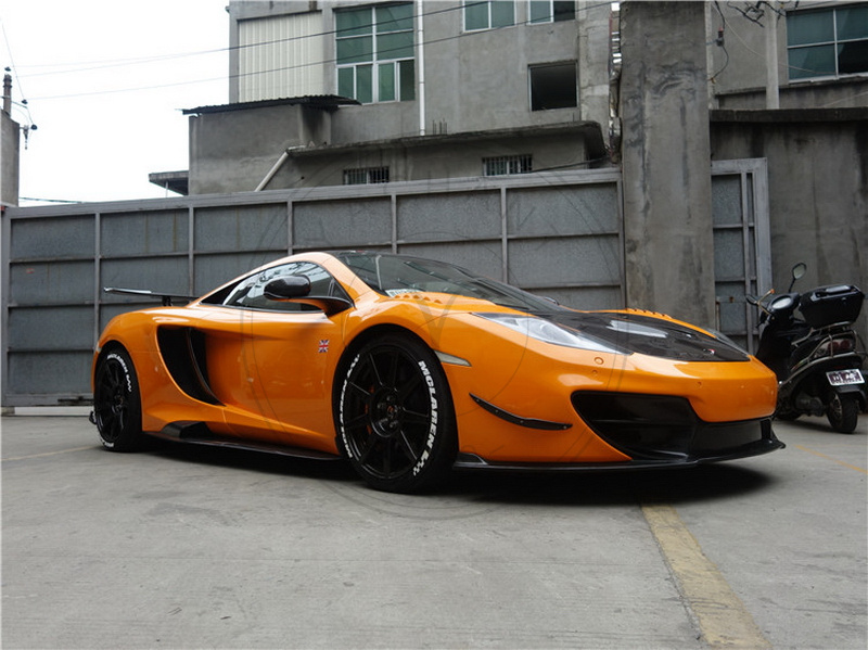 2011-2017 McLaren MP4 12C 650S 675LT Style Side Skirts (6PCS)