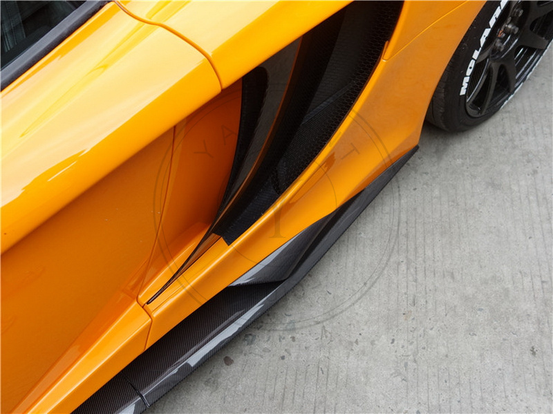 2011-2017 McLaren MP4 12C 650S 675LT Style Side Skirts (6PCS)