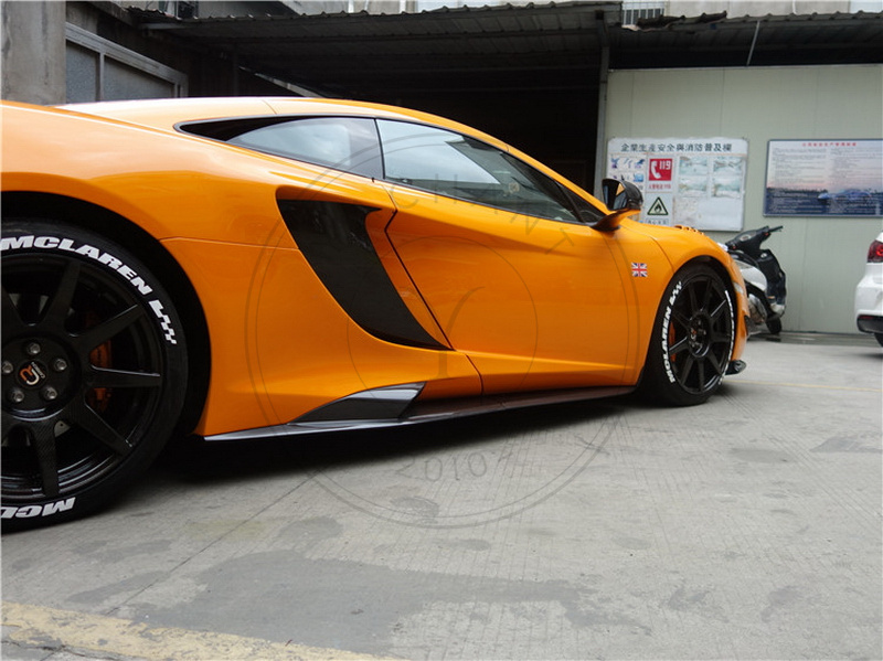 2011-2017 McLaren MP4 12C 650S 675LT Style Side Skirts (6PCS)