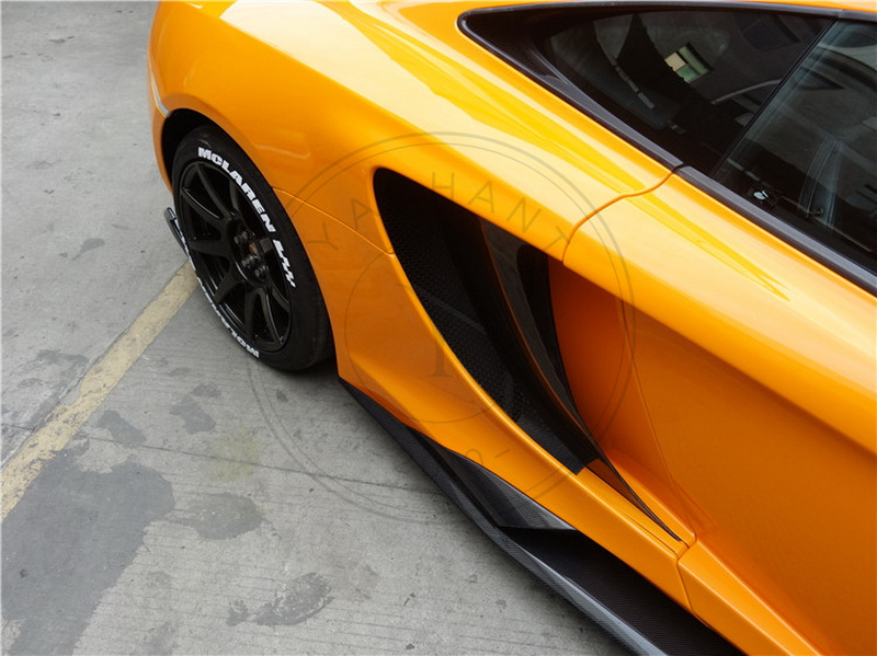 2011-2017 McLaren MP4 12C 650S 675LT Style Side Skirts (6PCS)