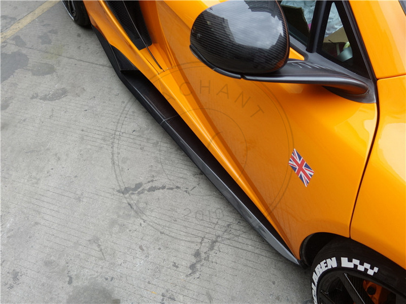 2011-2017 McLaren MP4 12C 650S 675LT Style Side Skirts (6PCS)