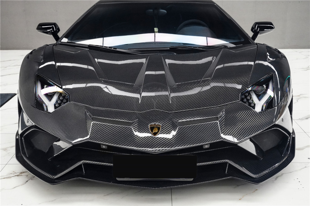 2011-2021 Lamborghini Aventador LP700 LP740 LP750 Coupe & Roadster SVY Style Front Hood