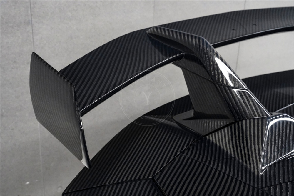 2011-2021 Lamborghini Aventador LP700 LP740 LP750 Coupe SVY Style Rear Wing & Engine Hood