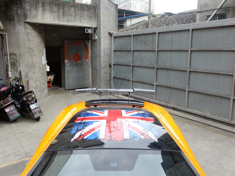 2011-2017 McLaren MP4 12C Coupe Spyder 650S YC Design Type II Style Rear Spoiler GT Wing with Deck