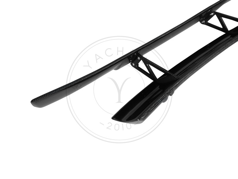 2011-2017 McLaren MP4 12C Coupe Spyder 650S YC Design Type II Style Rear Spoiler GT Wing with Deck