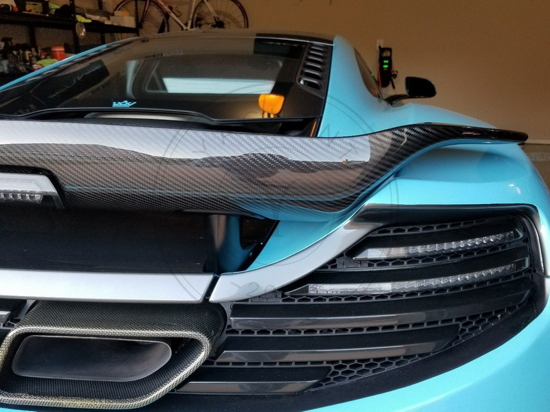 2011-2017 McLaren MP4-12C Coupe Spyder 650S VRS V MC AERO Style Rear Spoiler
