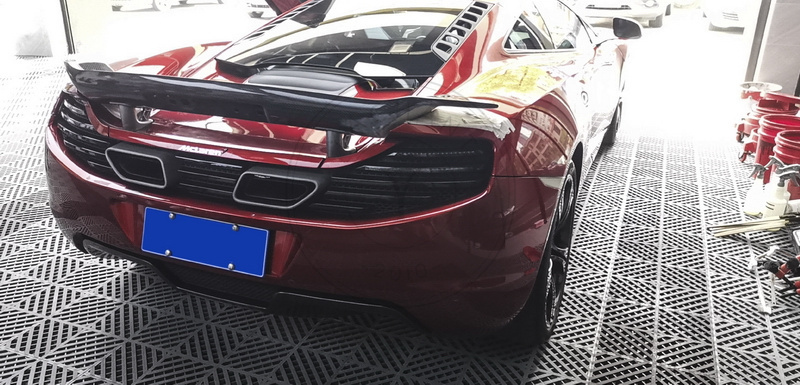 2011-2017 McLaren MP4-12C Coupe Spyder 650S VRS V MC AERO Style Rear Spoiler