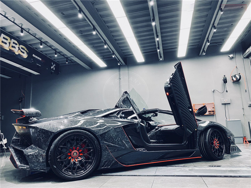 2011-2017 Lamborghini Aventador Coupe/Roarster SVJ-Extra Wide Rear Fender Flare