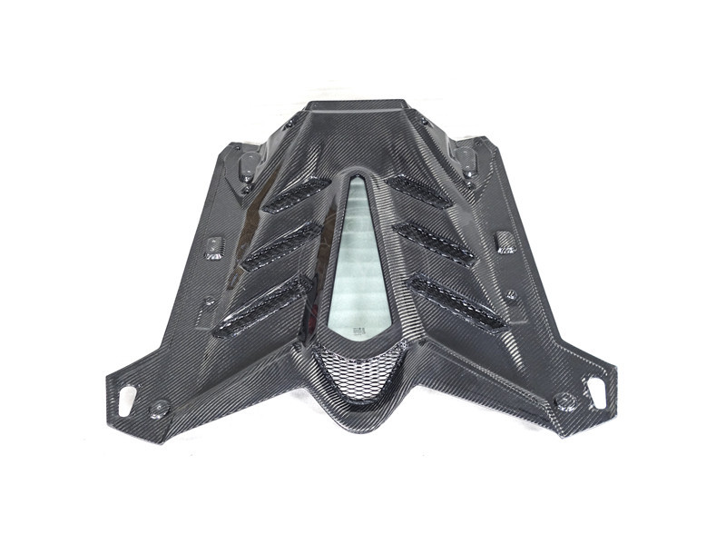 2011-2017 Lamborghini Aventador Roarster SVJ-Extra Rear Wing & Engine Hood