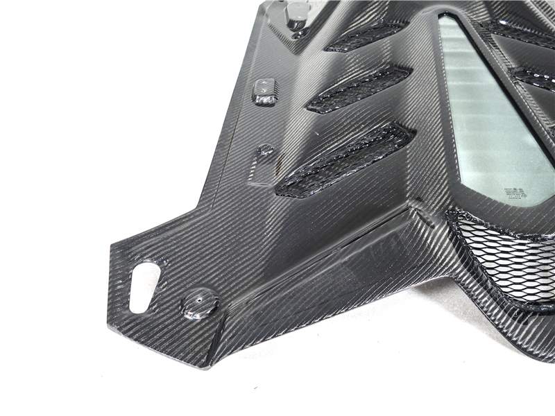 2011-2017 Lamborghini Aventador Roarster SVJ-Extra Rear Wing & Engine Hood
