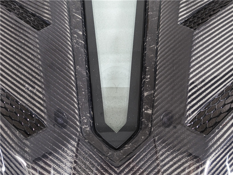 2011-2017 Lamborghini Aventador Roarster SVJ-Extra Rear Wing & Engine Hood