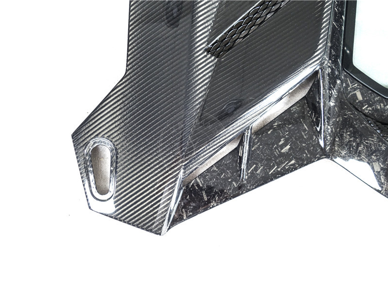 2011-2017 Lamborghini Aventador Roarster SVJ-Extra Rear Wing & Engine Hood