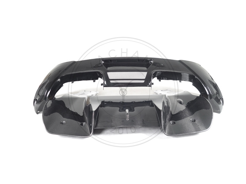 2011-2017 McLaren MP4 12C 650S VRS  V MC AERO Style Rear Bumper with Rear Diffuser