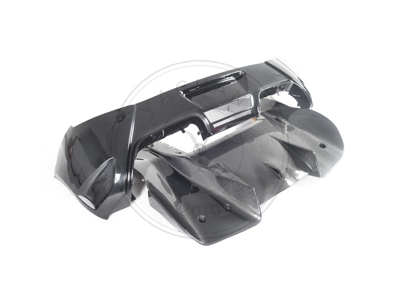 2011-2017 McLaren MP4 12C 650S VRS  V MC AERO Style Rear Bumper with Rear Diffuser