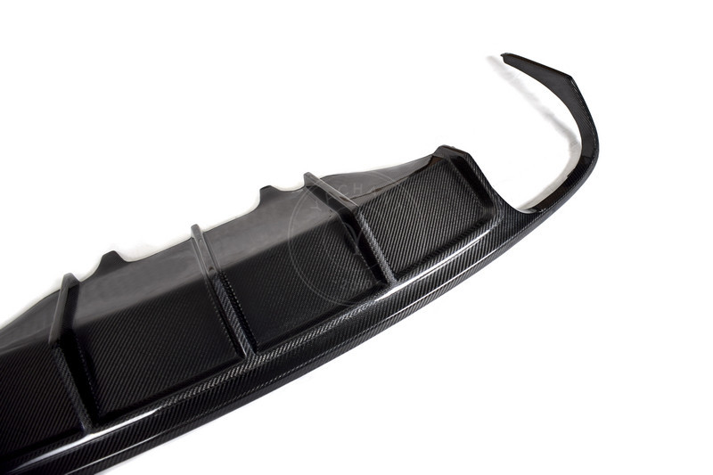 2014-2018 Porsche Macan Type 95B Turbo GTS ATSP Black Label Style Rear Diffuser