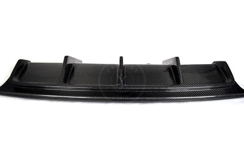 2014-2018 Porsche Macan Type 95B Turbo GTS ATSP Black Label Style Rear Diffuser