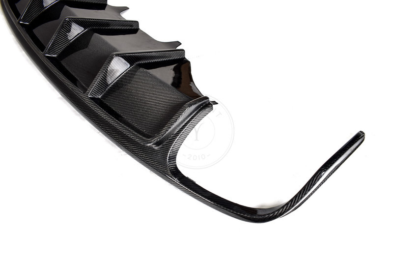 2014-2018 Porsche Macan Type 95B Turbo GTS ATSP Black Label Style Rear Diffuser