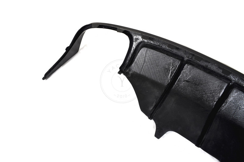 2014-2018 Porsche Macan Type 95B Turbo GTS ATSP Black Label Style Rear Diffuser