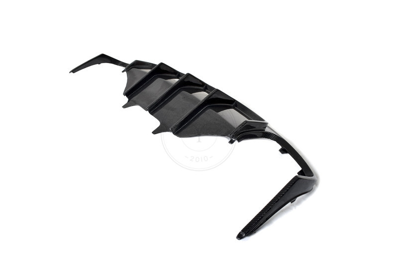 2014-2018 Porsche Macan Type 95B Turbo GTS ATSP Black Label Style Rear Diffuser
