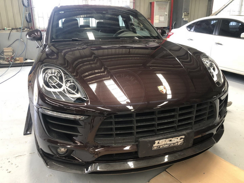 2014-2018 Porsche Type 95B Macan & S ATSP Black Label Style Front Lip