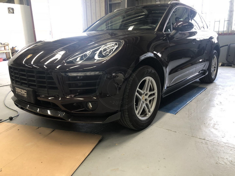 2014-2018 Porsche Type 95B Macan & S ATSP Black Label Style Front Lip