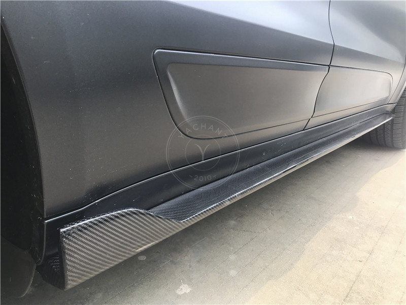 2014-2020 Porsche Type 95B Macan & S  ATSP Black Label Style Side Skirt Underboard