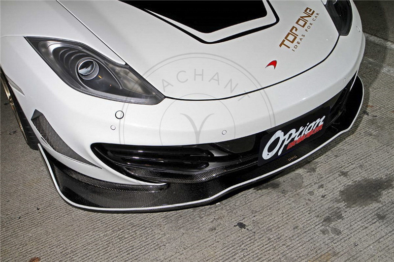 2011-2014 McLaren MP4 12C D Velocita Wind Edition Style Front Lip
