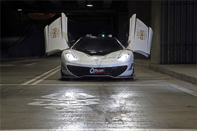 2011-2014 McLaren MP4 12C D Velocita Wind Edition Style Front Lip