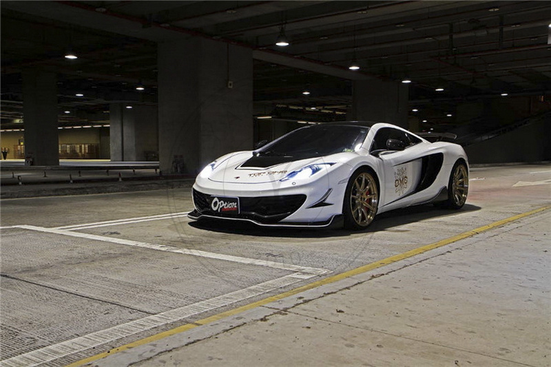 2011-2014 McLaren MP4 12C D Velocita Wind Edition Style Front Lip