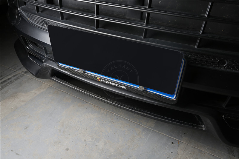 2019-2020 Porsche Type 95B Macan Facelift TA Style Body Kit Front Lip Rear Diffuser Spoiler Side Vents Cover