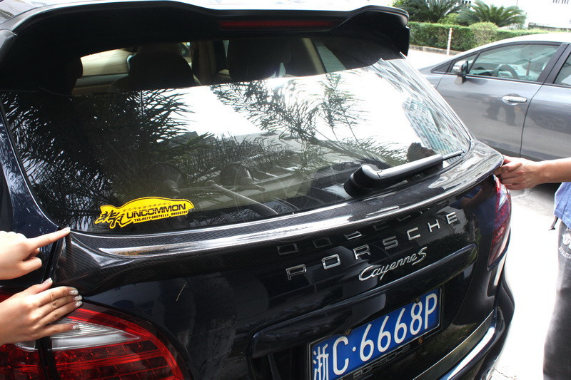 2011-2014 Porsche Cayenne 958.1 LM Style Trunk Spoiler Wing