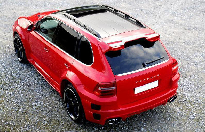 2002-2010 Porsche Cayenne Porsche 955 957 GTS-Style Roof Spoiler
