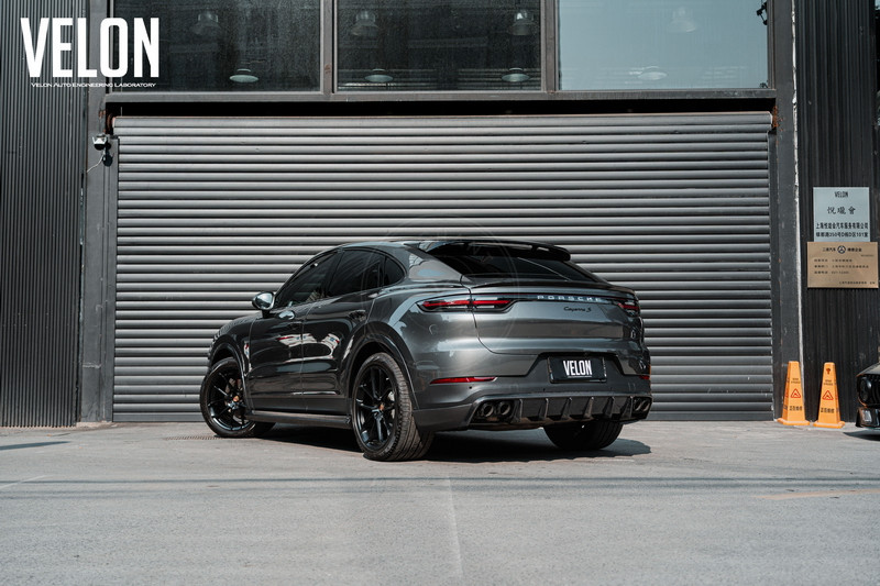 2018-2021 Porsche Cayenne 9Y0 Cayenne Coupe 9Y3 YC DESIGN Body Kit Front &  Rear Lip & Side Skirts