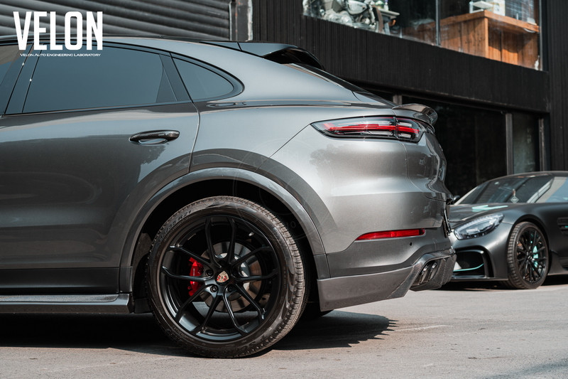 2018-2021 Porsche Cayenne 9Y0 Cayenne Coupe 9Y3 YC DESIGN Body Kit Front &  Rear Lip & Side Skirts