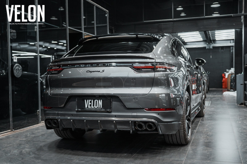 2018-2021 Porsche Cayenne 9Y0 Cayenne Coupe 9Y3 YC DESIGN Body Kit Front &  Rear Lip & Side Skirts