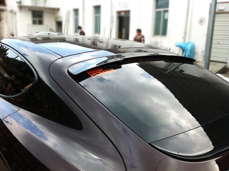 2010-2013 Porsche Panamera 970.1 TAS Style Trunk & Roof Spoiler Set 2 Pcs