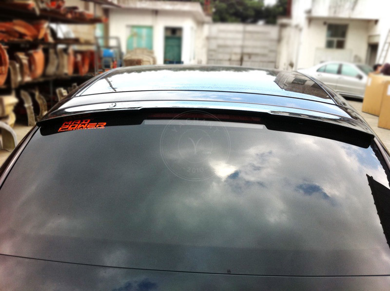 2010-2013 Porsche Panamera 970.1 TAS Style Trunk & Roof Spoiler Set 2 Pcs