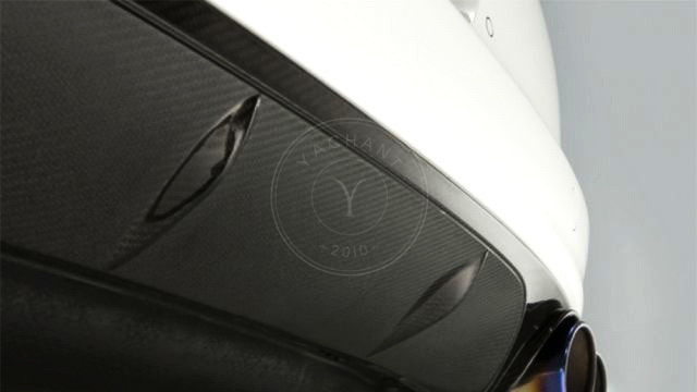 D Style Carbon Fiber Body Kit Lip Side Wing Vents Diffuser for 10-13 Porsche Panamera 970.1