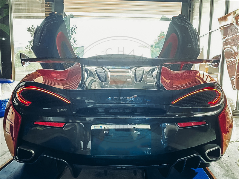 MSO Style Dry Carbon Fiber Rear Wing for 2016-2020 McLaren 540C 570S 600LT