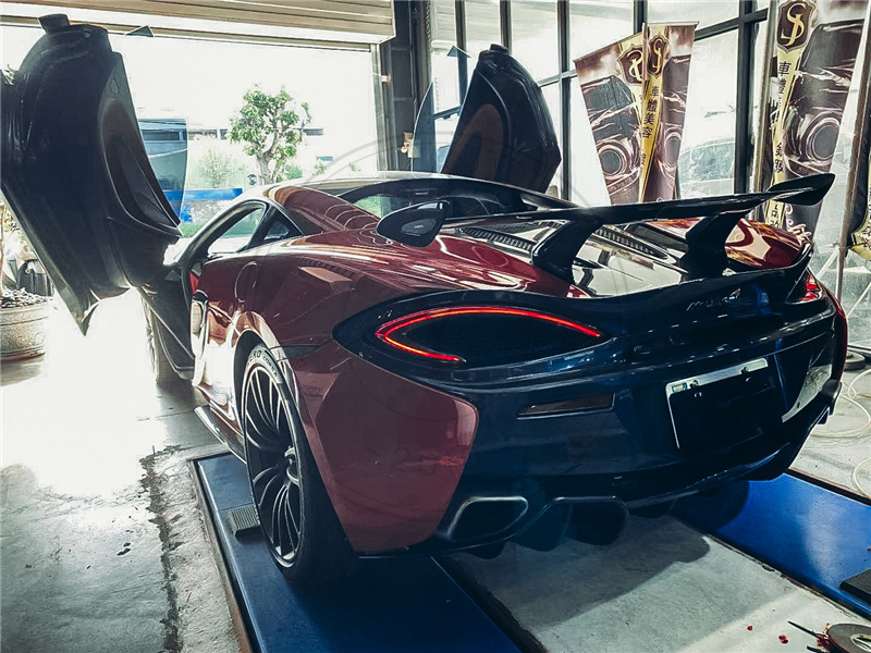 MSO Style Dry Carbon Fiber Rear Wing for 2016-2020 McLaren 540C 570S 600LT