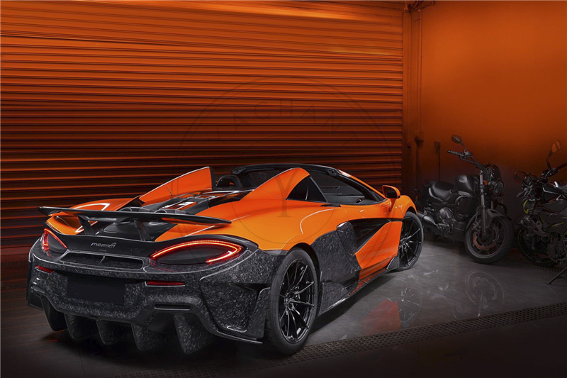 2018-2021 McLaren 600LT OEM Style Side Skirts Underboard 4 Pcs Same for 540C 570S Upgrade