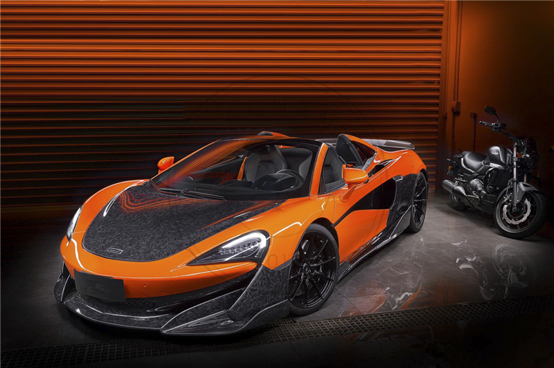 2018-2021 McLaren 600LT OEM Style Side Skirts Underboard 4 Pcs Same for 540C 570S Upgrade