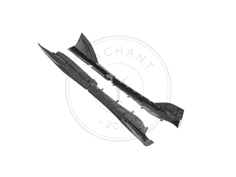 2018-2021 McLaren 600LT OEM Style Side Skirts Underboard 4 Pcs Same for 540C 570S Upgrade